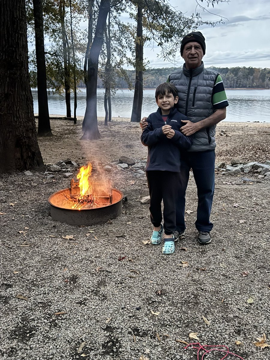 cusfragoso's tweet image. Camping and fishing with Grandpa 🥰