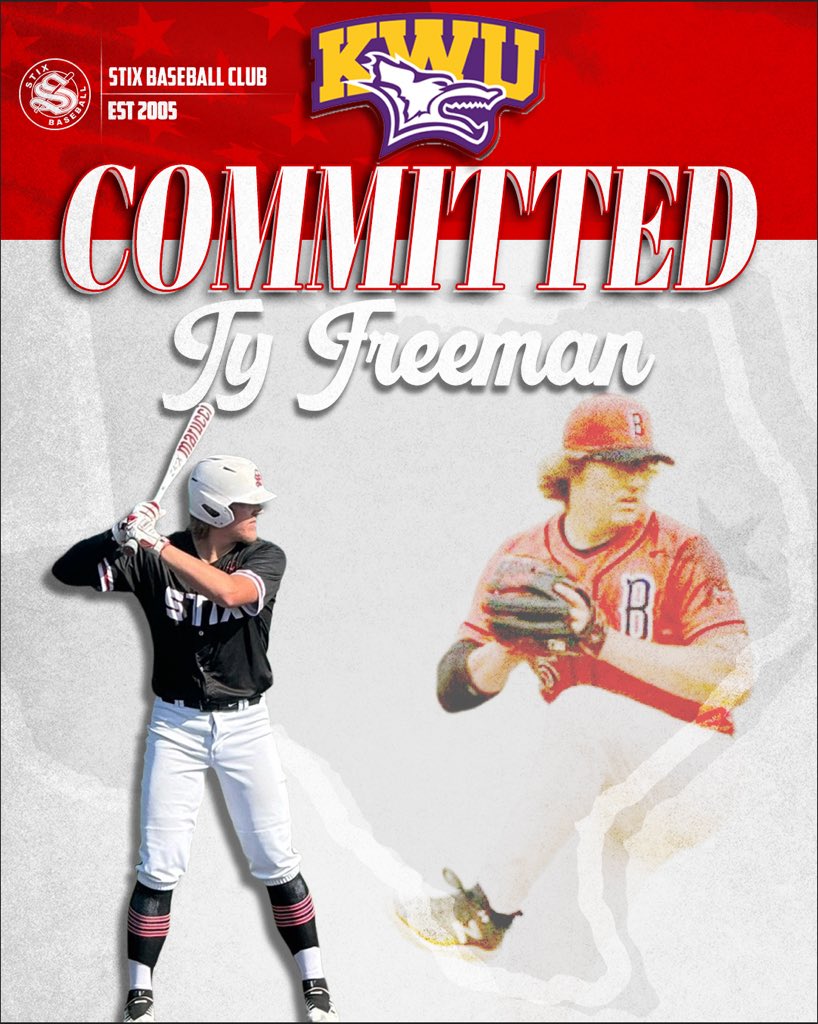 StixBaseballTX's tweet image. Congratulations to @TyFreeman2026 on his commitment to @kwucoyotes ‼️

#STIXFAM | #STIXCOMMIT