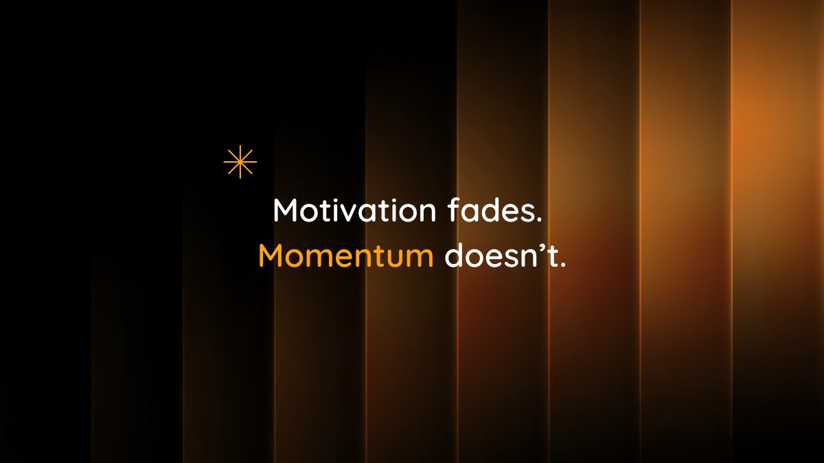 DamonAsghari_'s tweet photo. Motivation fades.
Momentum doesn’t.

The more you move, the more the path clears.
What felt uncertain becomes routine.
Most stop when it’s still messy.

Builders keep going.

#Mindset #Growth #Webflow #Entrepreneurship #Productivity #BuildInPublic #Neviox https://t.co/dTxhJsdP4M