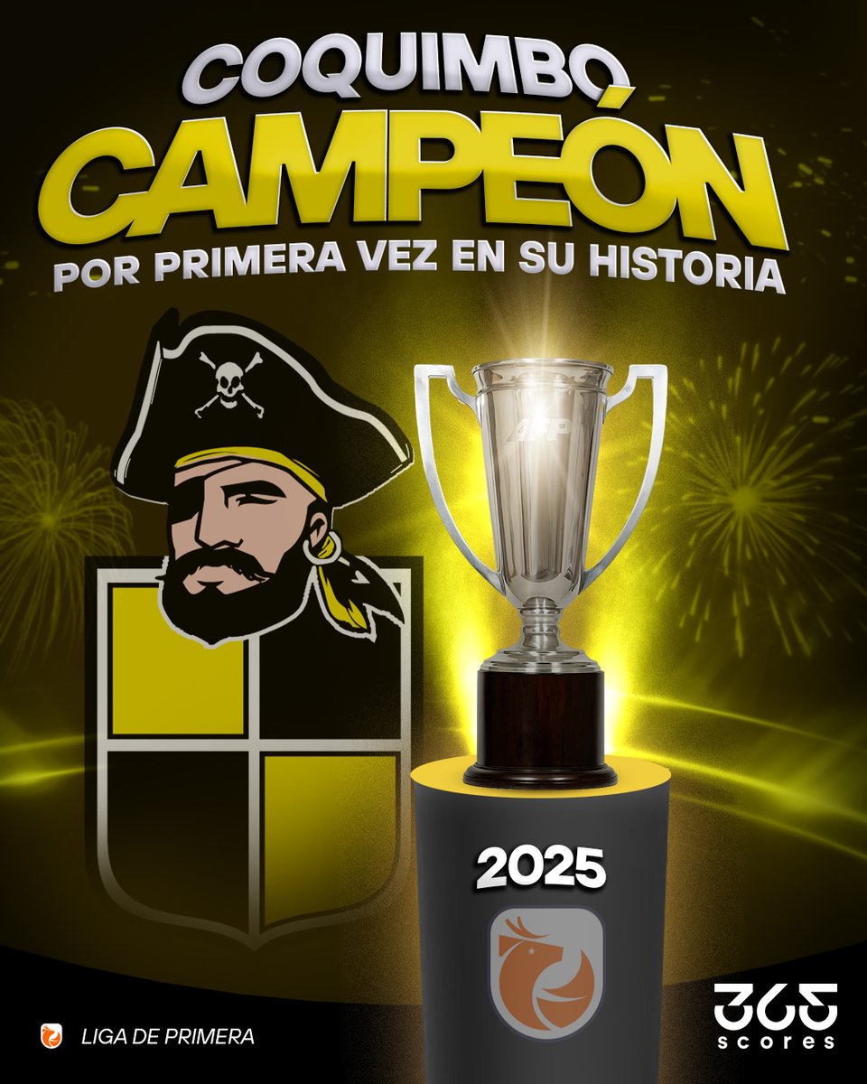 Qué más puedo decir. Aquí de un hincha cruzado felicitaciones a Coquimbo y su gente por el 1er título en su historia. Les deseo lo mejor en la libertadores. Justo y merecido campeón.
