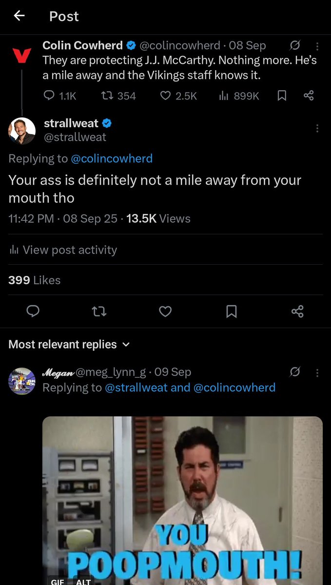 Any updates Cowherd?