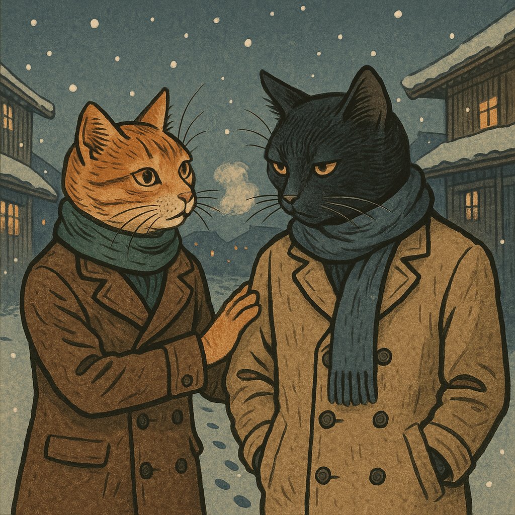 冬月剣太郎『猫たちが唄っている♬』 on X