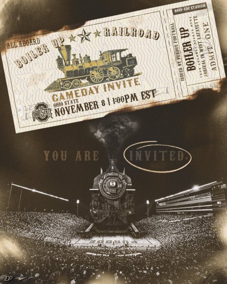 I wanna say thank you to <a href="/CoachNatePurdue/">Nate Dennison</a>  for inviting me to their next game . Boilers up!!!