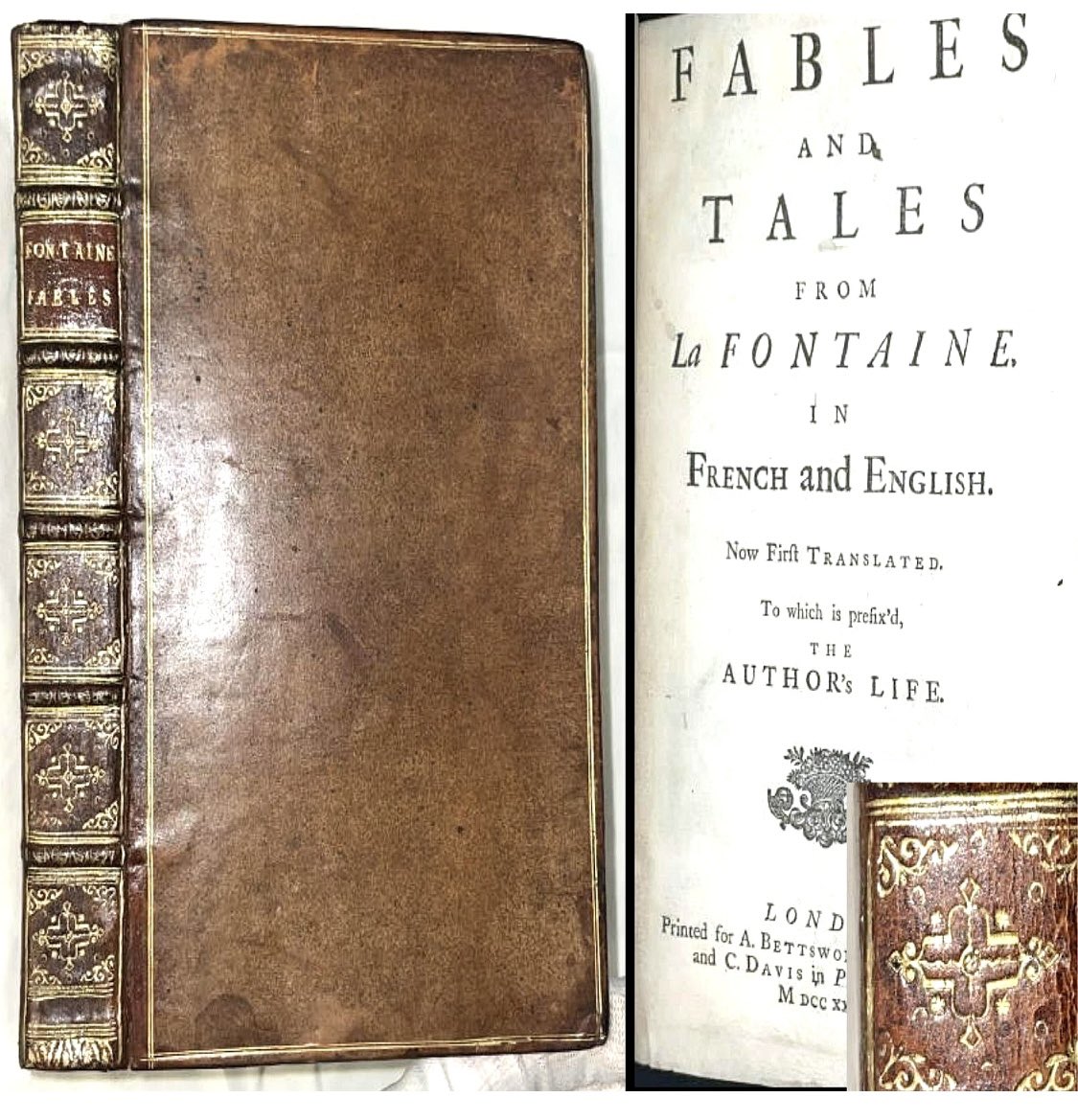 rogabooks's tweet image. 1734 Fables Jean De La Fontaine 1st English Edition. No Reserve! ebay.us/m/zzxiRz #rarebooks #Firstedition #books #home #animals #bibliophile #fables