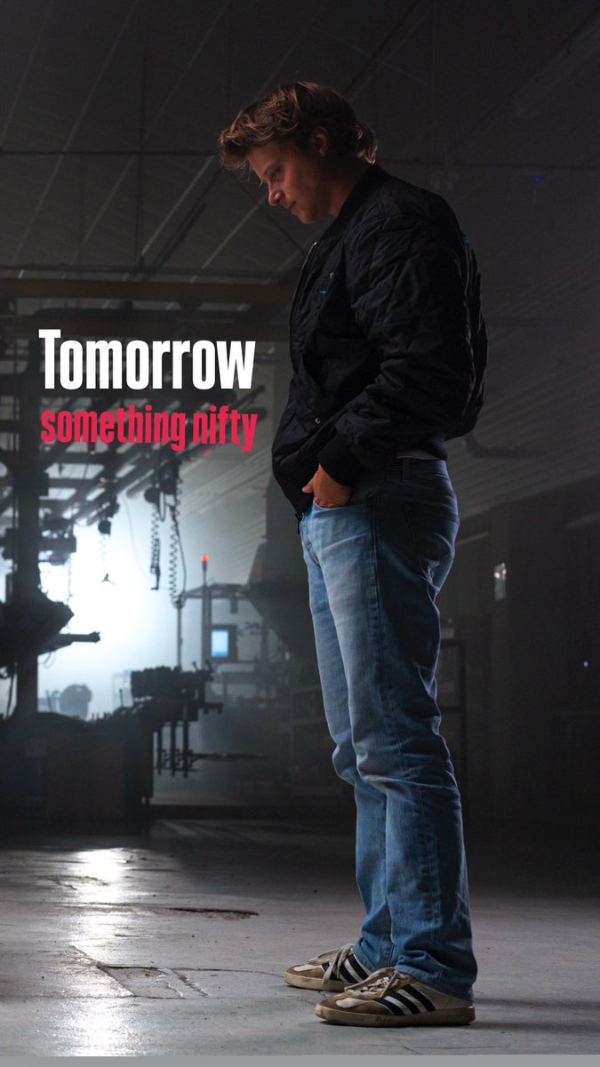 rudethaccess's tweet image. OI? Rudy Pankow via Instagram Story. 

“Amanhã. Algo bacana.”