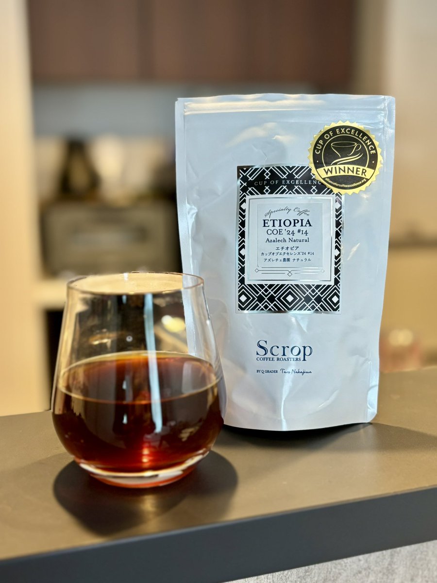 wine_nikki's tweet photo. ETHIOPIA COE’24#14 Azalech Natural 74112
Aeropress,comandante18
ratio 1:17(85℃)

朝からグレープキャンディー🍇🍬
焙煎から1ヶ月以上経ってからが好みでした

飲み切ってしまった・・・

#scrop https://t.co/n8QEpGk5px