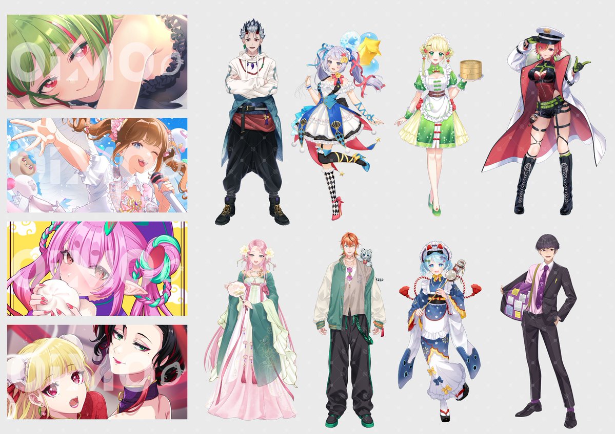 目指せ年内2000人！！
配信者さんの立ち絵や一枚絵、ミニキャラなどを描いています！

 #三連休はフォロワーさんが増えるらしい