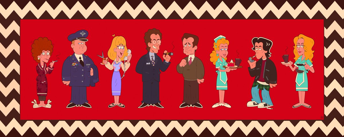 🚬🎖️✂️🥖🔥🥧😎☕️ #twinpeaks