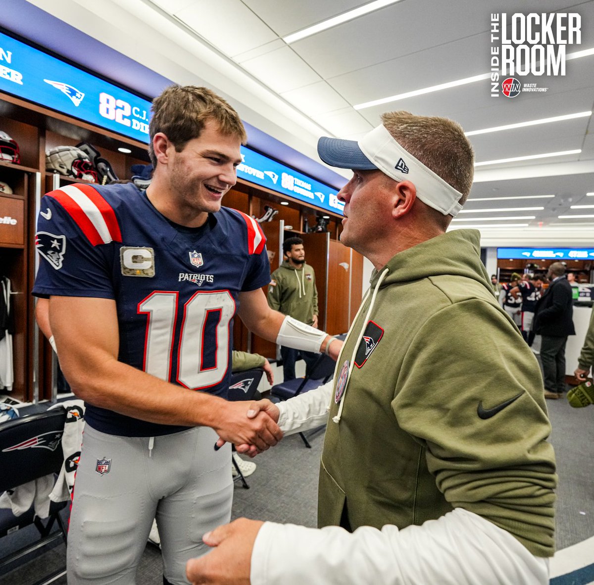 Patriots's tweet image. QB &amp;amp; OC.