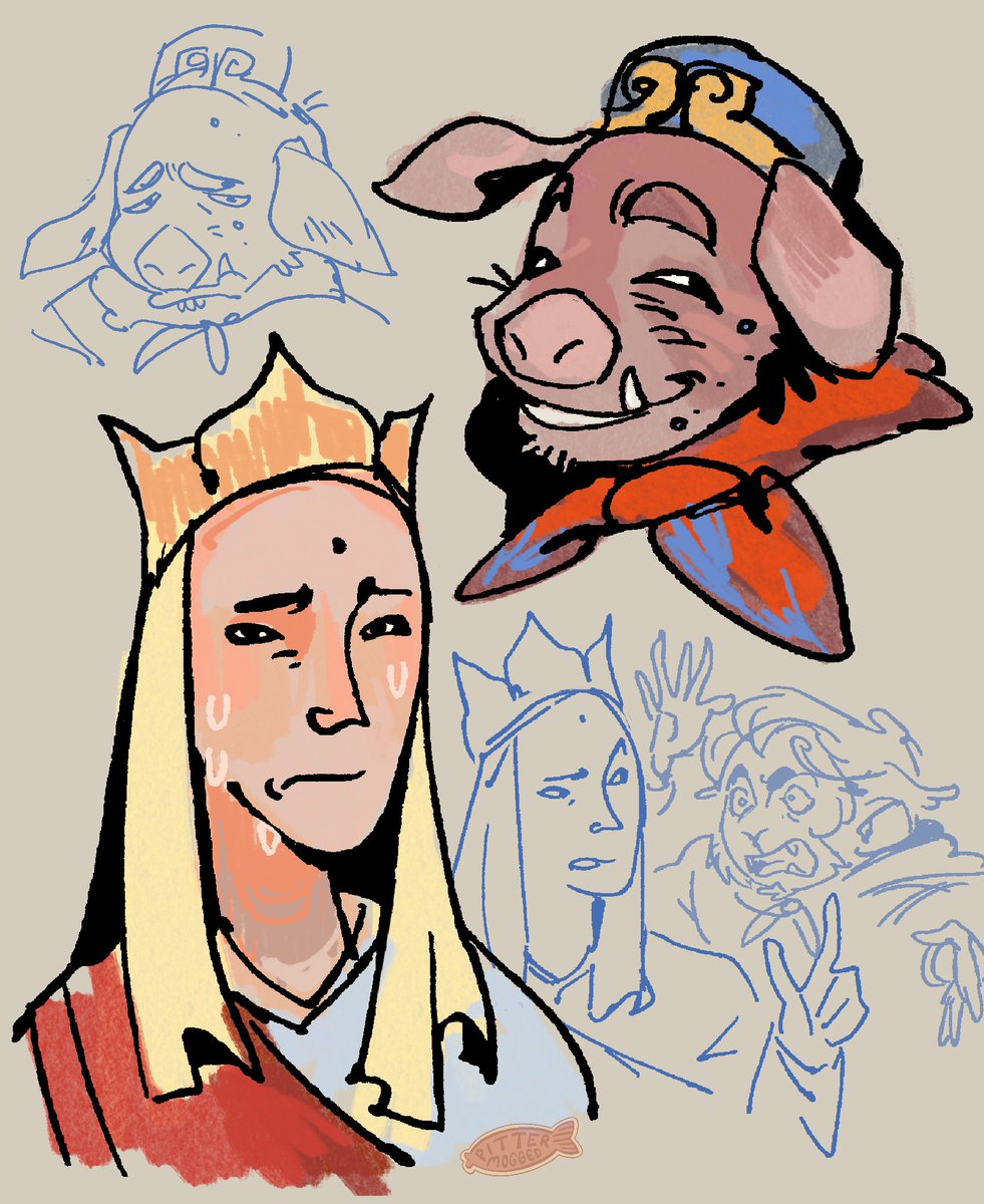some journey to the west designs bc I finally finished reading it