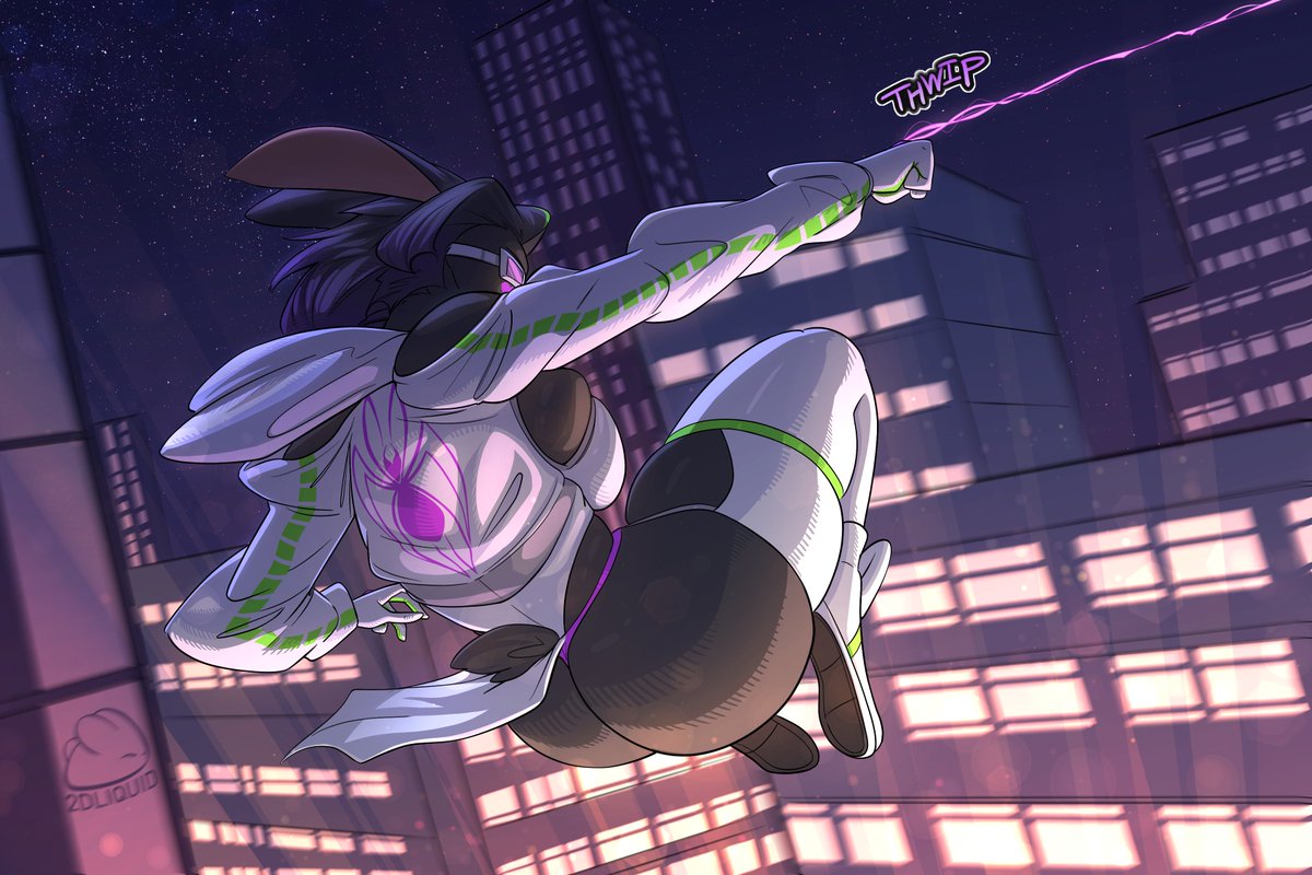 I love love LOVE Spiderman, so when I was offered to make a spider char, you know I had to jump in. This is Lacy who belongs to <a href="/HeartsCorner_/">Heart</a>