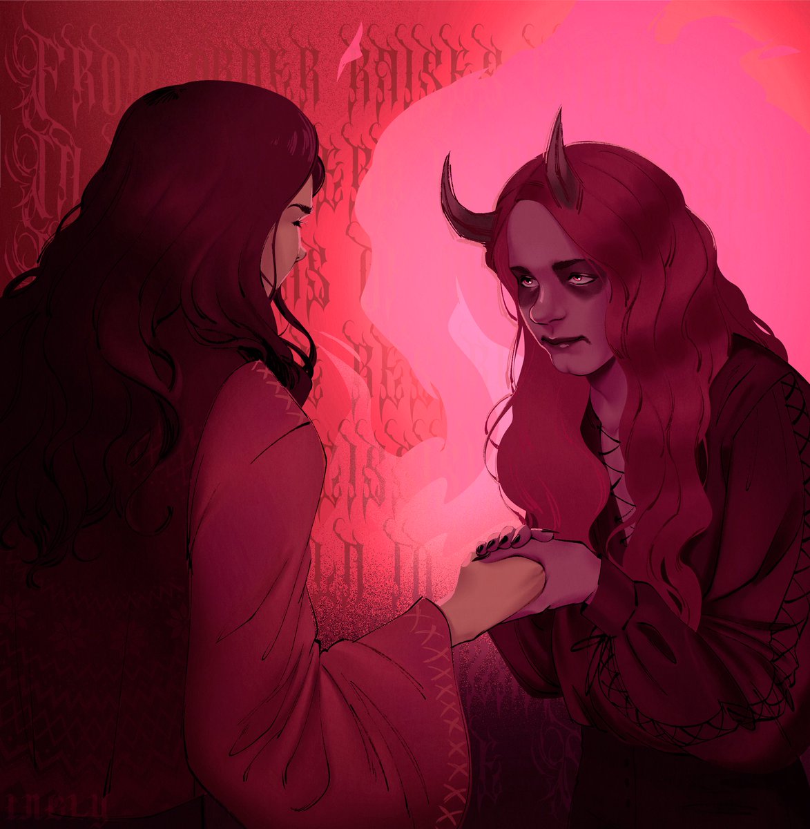 jokinglydarkish's tweet image. Halloween is over, but I still have a drawing! This is Terje with Terje… It&apos;s hard to explain what I wanted to say with this drawing, but I like it
#valfar #windir #terjebakken #BlackMetal