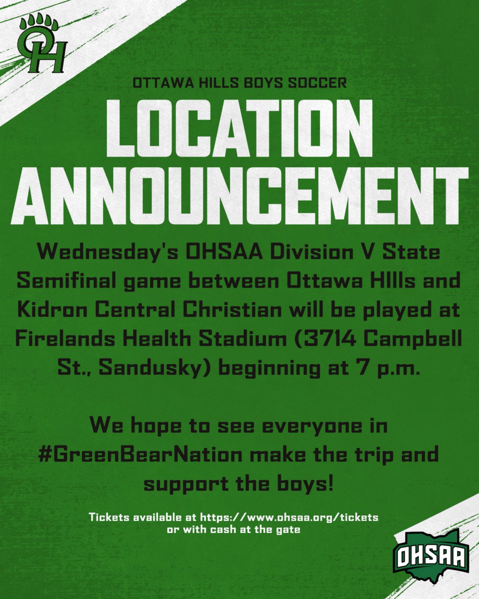 Ottawa Hills Athletics tweet media