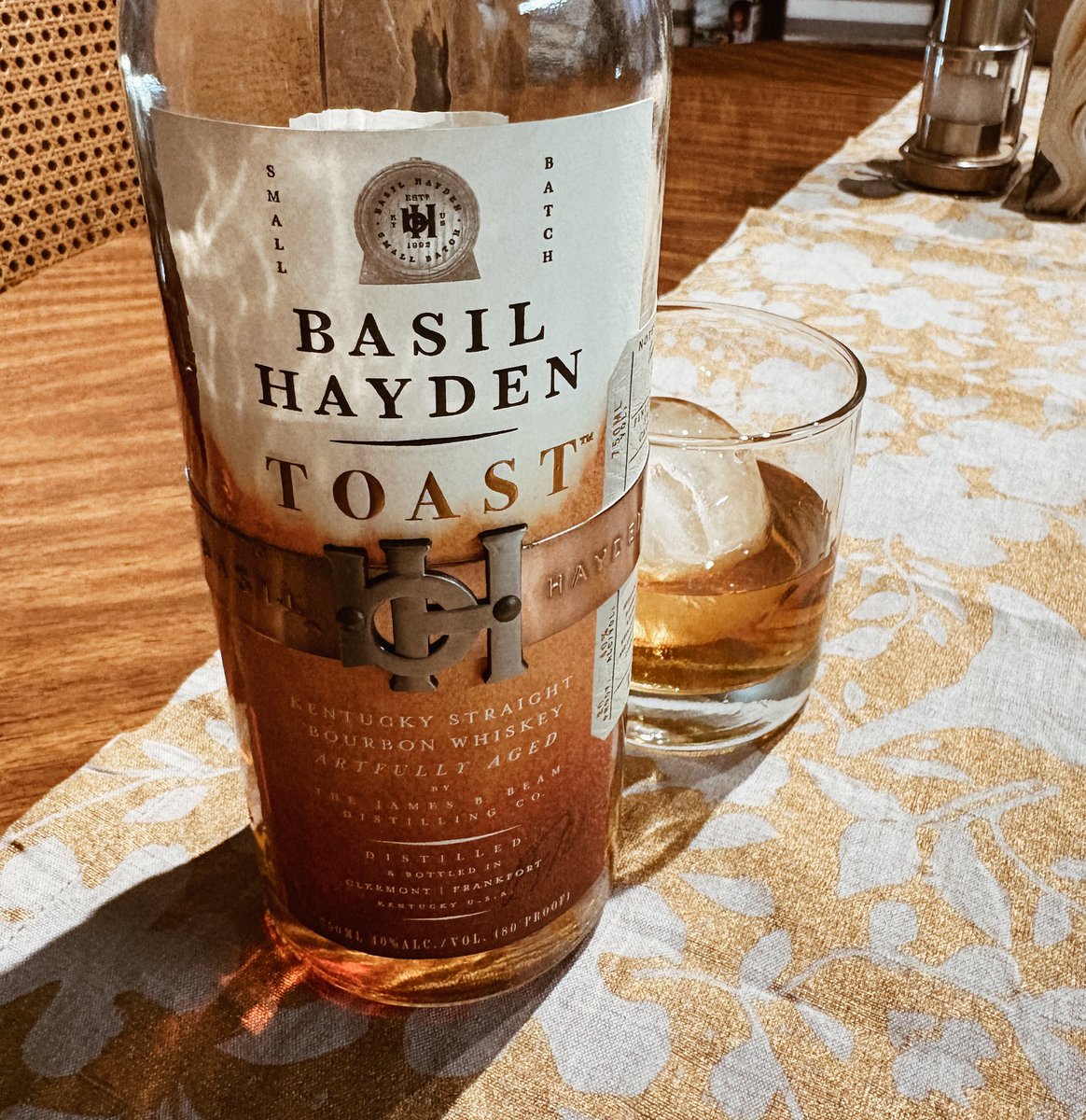 It’s a cooler weather bourbon