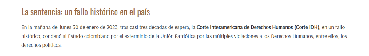 BrandonAnteque1's tweet photo. @DavidToledoOsp ¿Podría pasar la sentencia judicial que confirma lo que usted dice? 
Como afirma que no existe sentencia judicial que condene al estado por el exterminio de la UP, yo infiero que sí hay una que respalda todo lo que dice en el video, ¿cierto? https://t.co/fYnVtOj3Gu