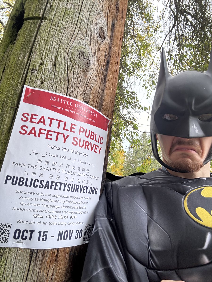 SPD_MCPP's tweet image. Halloween may be over... but the Seattle Public Safety Survey sure isn&apos;t! The survey closes November 30th, so be sure to fill it out so your voice can be heard!
