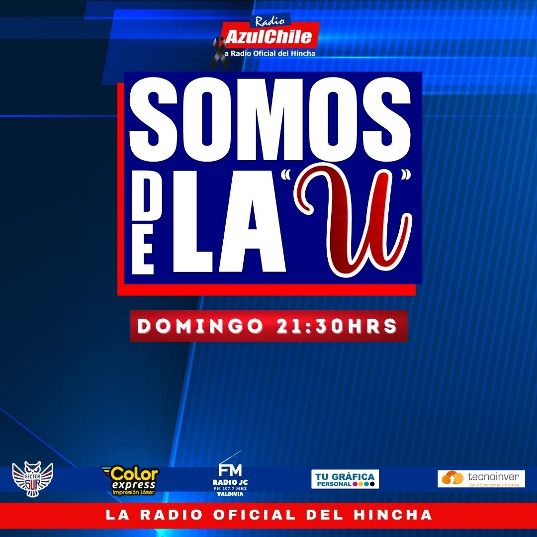 ¡EL PROGRAMA MÁS TÉCNICO DEL DÍA DOMINGO, Y HECHO POR HINCHAS AZULES!

Esta noche, desde las 21:30hrs, llega a ustedes un nuevo capítulo de Somos de la "U".

Universidad de Chile tuvo una tarde para el olvido hoy en Talcahuano, pese a tener más de alguna ocasión para haber