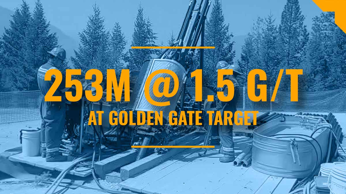 Resolution_LTD's tweet photo. 👉 253m @ 1.5 G/T #Au #Gold from surface

Drilling has confirmed the #discovery status at $RML's Horse Heaven’s Golden Gate target in the USA - with 3 consecutive holes ending in mineralisation.

Read more:
https://t.co/y34id53cem

#ResolutionMinerals #Critical #Minerals #USA https://t.co/hBrU10G148