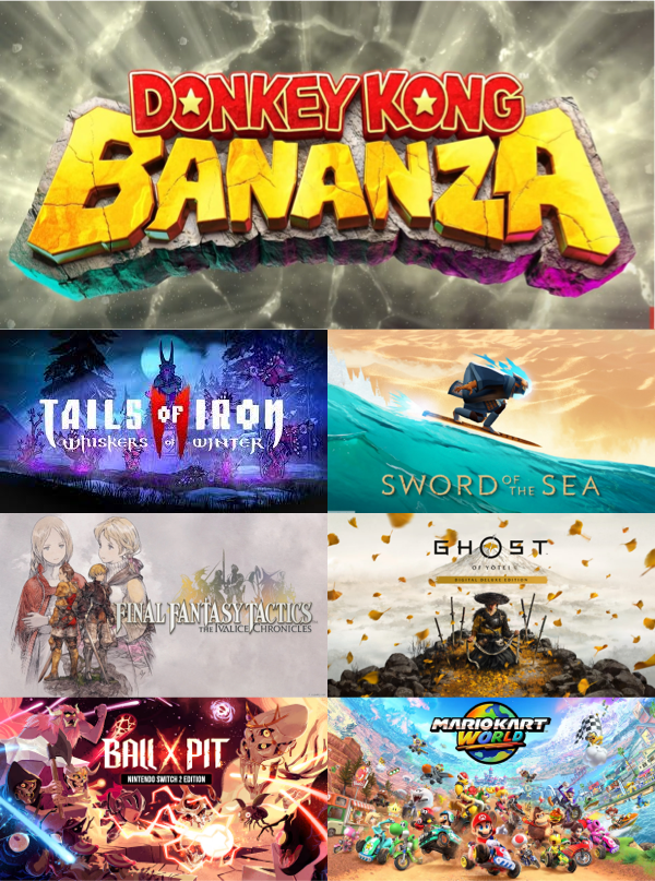 I played over 30 games this year (so far), but only 7 of those released in 2025!

How many 2025 releases did you guys play?