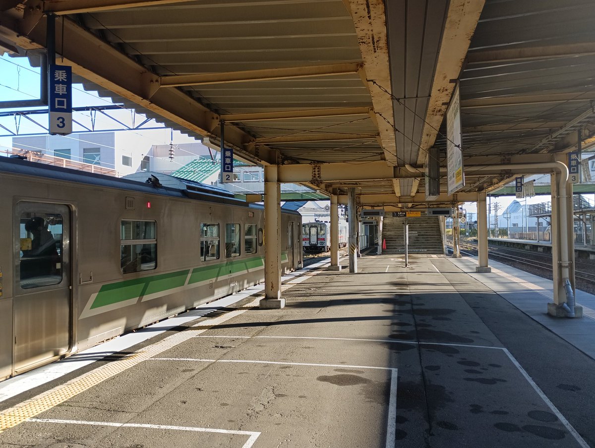 深川駅にて　#JR北海道　#深川駅