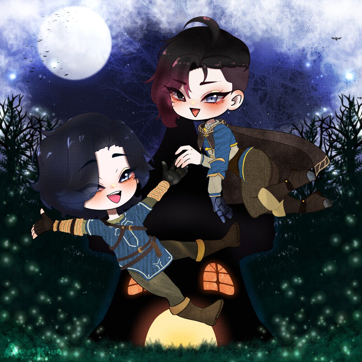 ╴╴╴╴╴⊹ꮺ˚ ╴╴╴╴╴⊹˚ ╴╴╴╴˚ೃ ╴╴╴╴╴╴╴⊹ꮺ˚ ╴╴╴╴╴⊹˚ ╴╴╴╴˚ೃ ╴

⊹ Chibi Couple Illustration for <a href="/DeyaneGrey/">ᴅᴇʏᴀɴᴇɢʀᴇʏ</a>🦋

Thank you for your trust!☺️
#VGenComm