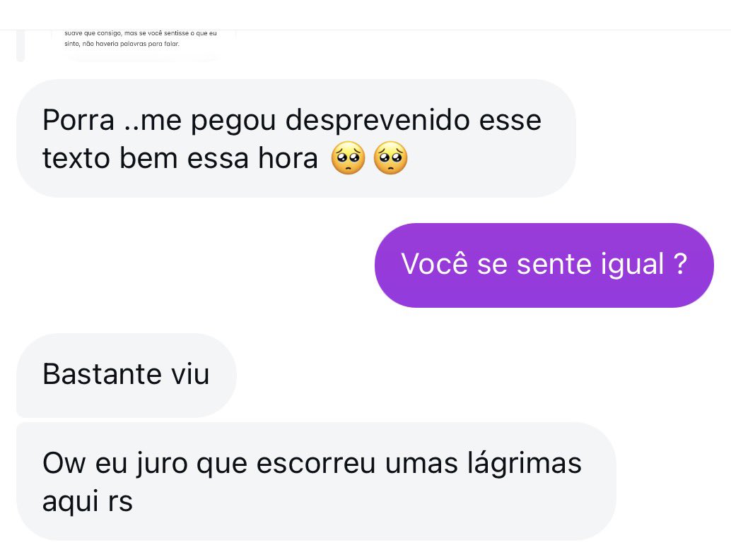 Postei no insta, um texto que escrevi e recebi esse comentário, meu coração ficou tão quentinho 🥹❤️