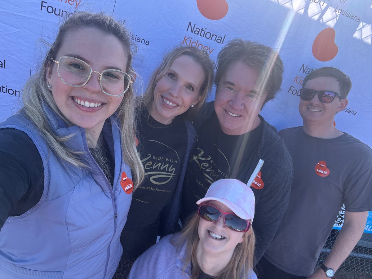 We’re proud to have been  part of an amazing day at the Kidney Walk New Orleans! The turnout was  phenomenal, and it was inspiring to see so many people come together in  support of those affected by kidney disease. #KidneyWalk #GivingBack