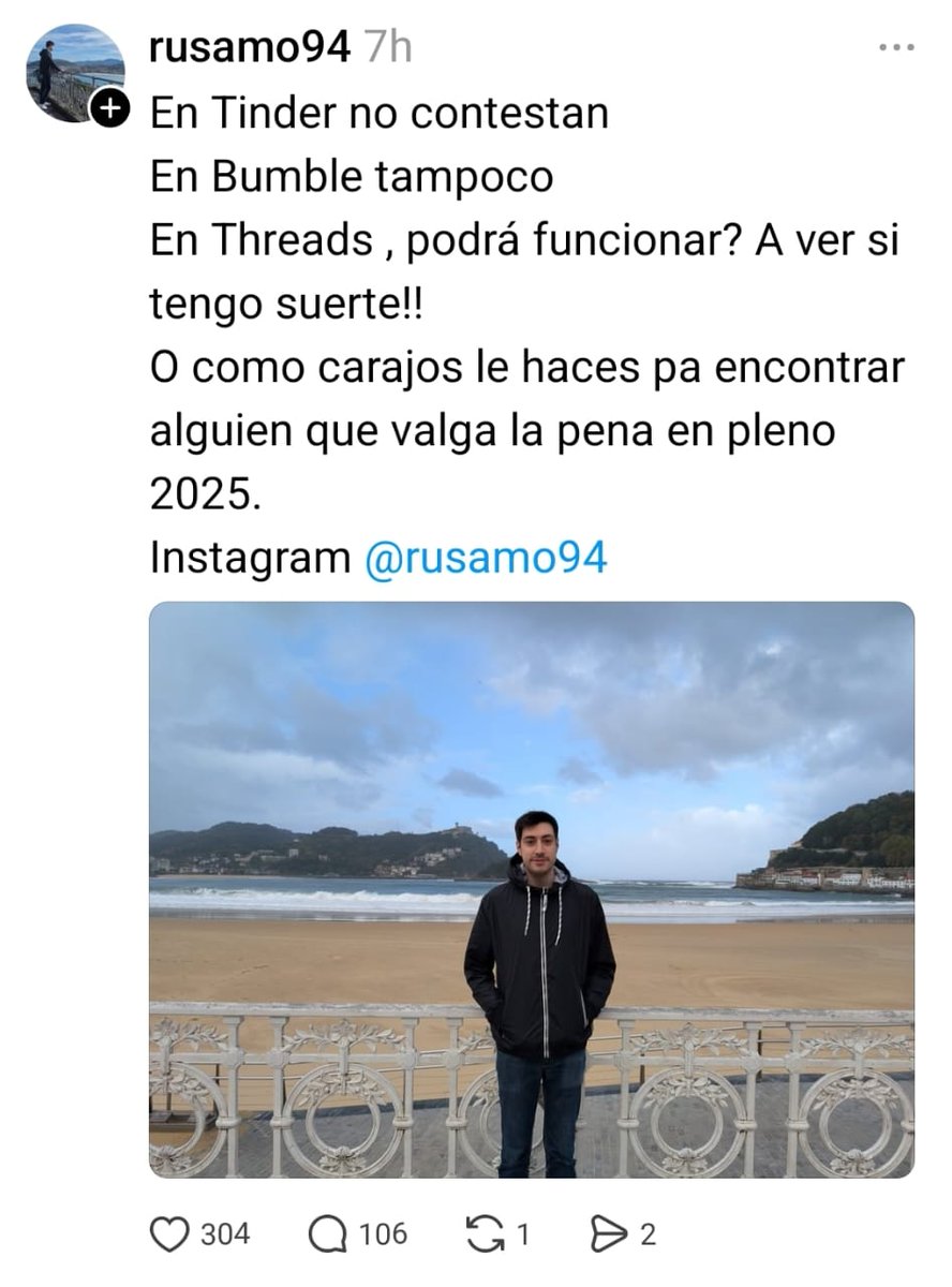 Lo que observo en Threads...