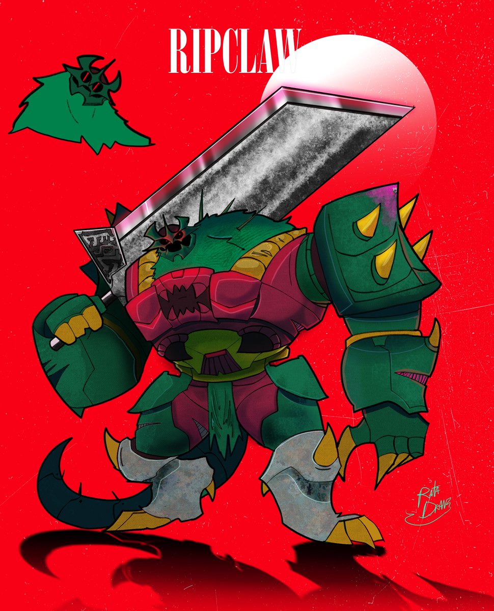 Draws_Rata's tweet image. Ripclaw, La bestia de caminus.
#Transformers #maccadam #ripclaw