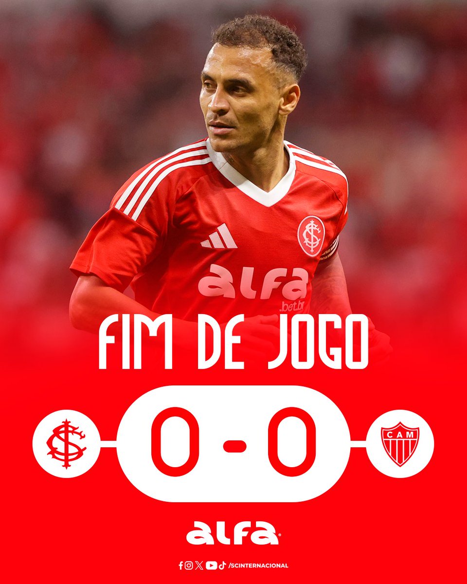 SCInternacional's tweet image. #INTxCAM | 0-0 | 2T | 51&apos; - Jogo encerrado. 

🎧 tinyurl.com/AoVivoINTERxCAM