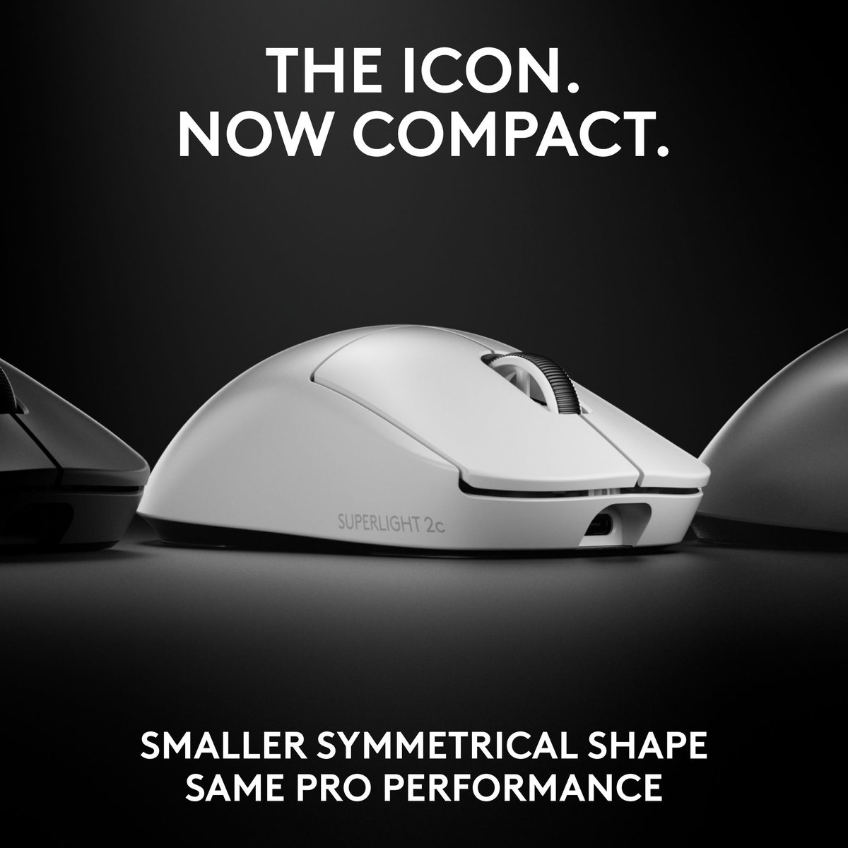 LogitechG_ANZ's tweet image. Pro-level speed, ultra-lightweight design, and the legendary performance you know and love: PRO X #SUPERLIGHT2c is perfection… just compact. 💯