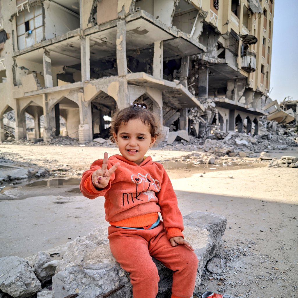 Here is Gaza .