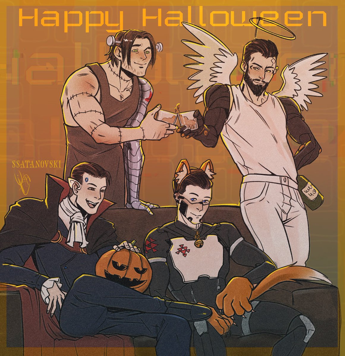 Ssatanovski_art's tweet photo. Dream team
#adamjensen #buckybarnes
#adlr #rk800
#deusex #marvel #signalis
#DetroitBecomeHuman https://t.co/Ncr2lo1VEJ
