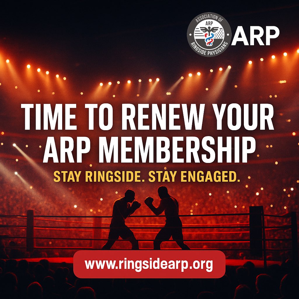 The Association of Ringside Physicians tweet media