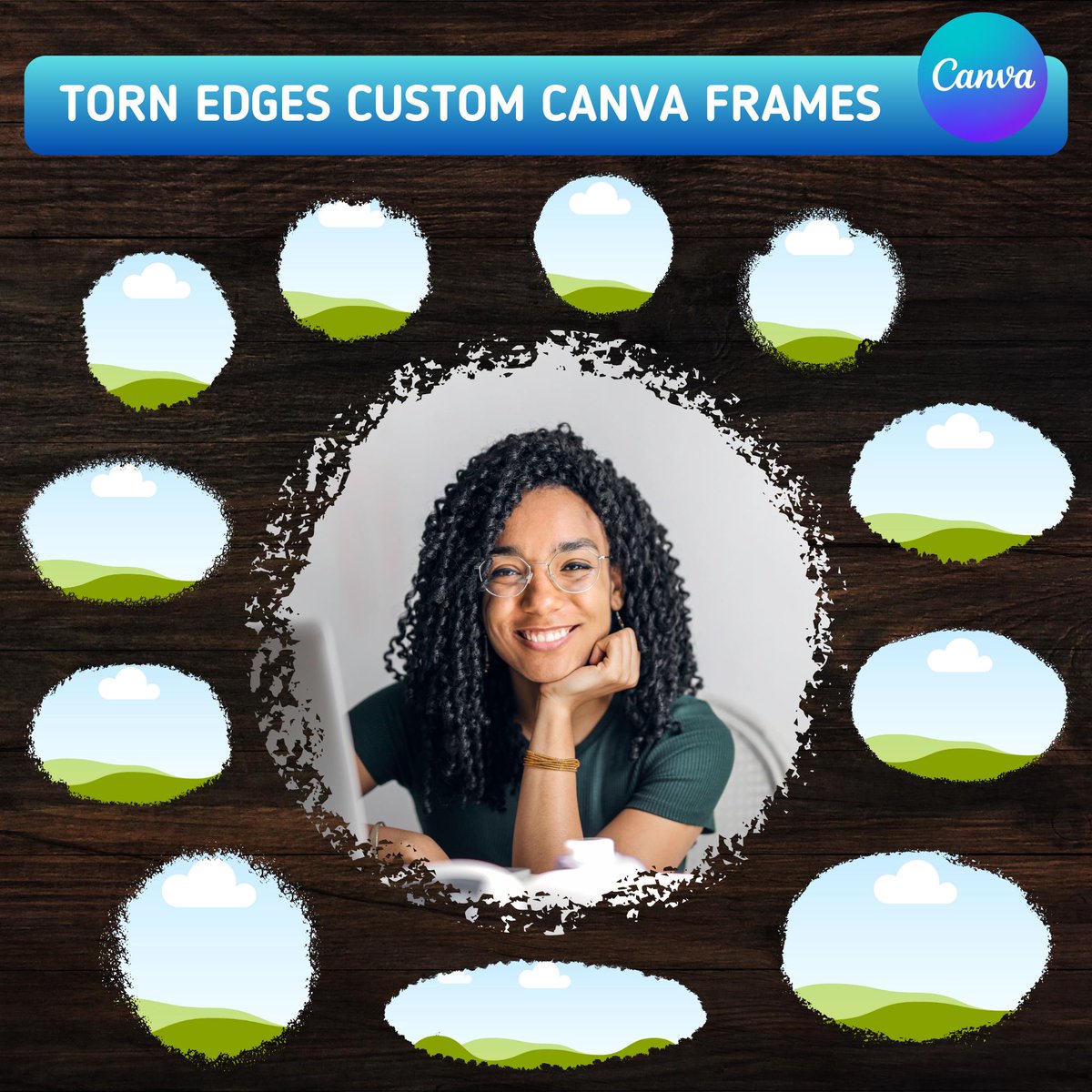 Torn Edges Canva Frames Bundle 🚀

✅12 pack bundle
✅reusable elements
✅commercial license 

🔗payhip.com/b/VB23f 

#canva #canvaframes #torn #grunge #bundle #discount #designelements #DesignInspiration