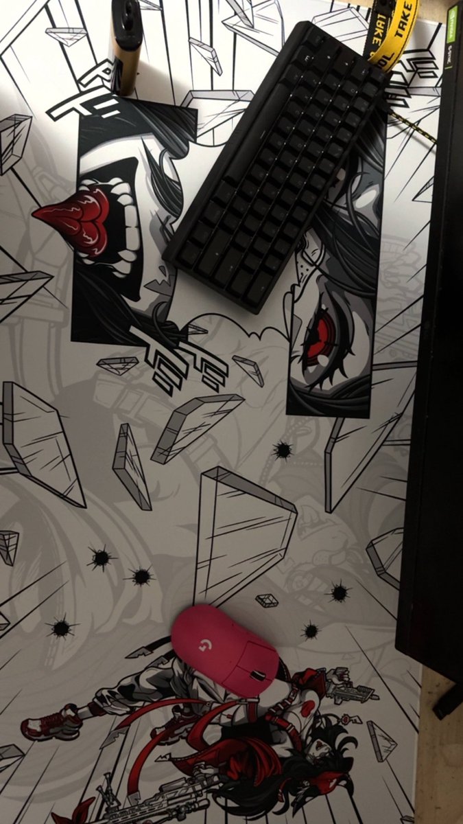kylocs1's tweet photo. New mousepad acquired. Came 2 days earlier then expected and really good quality @AussieAntics @arcaloot https://t.co/9sroUy7edZ