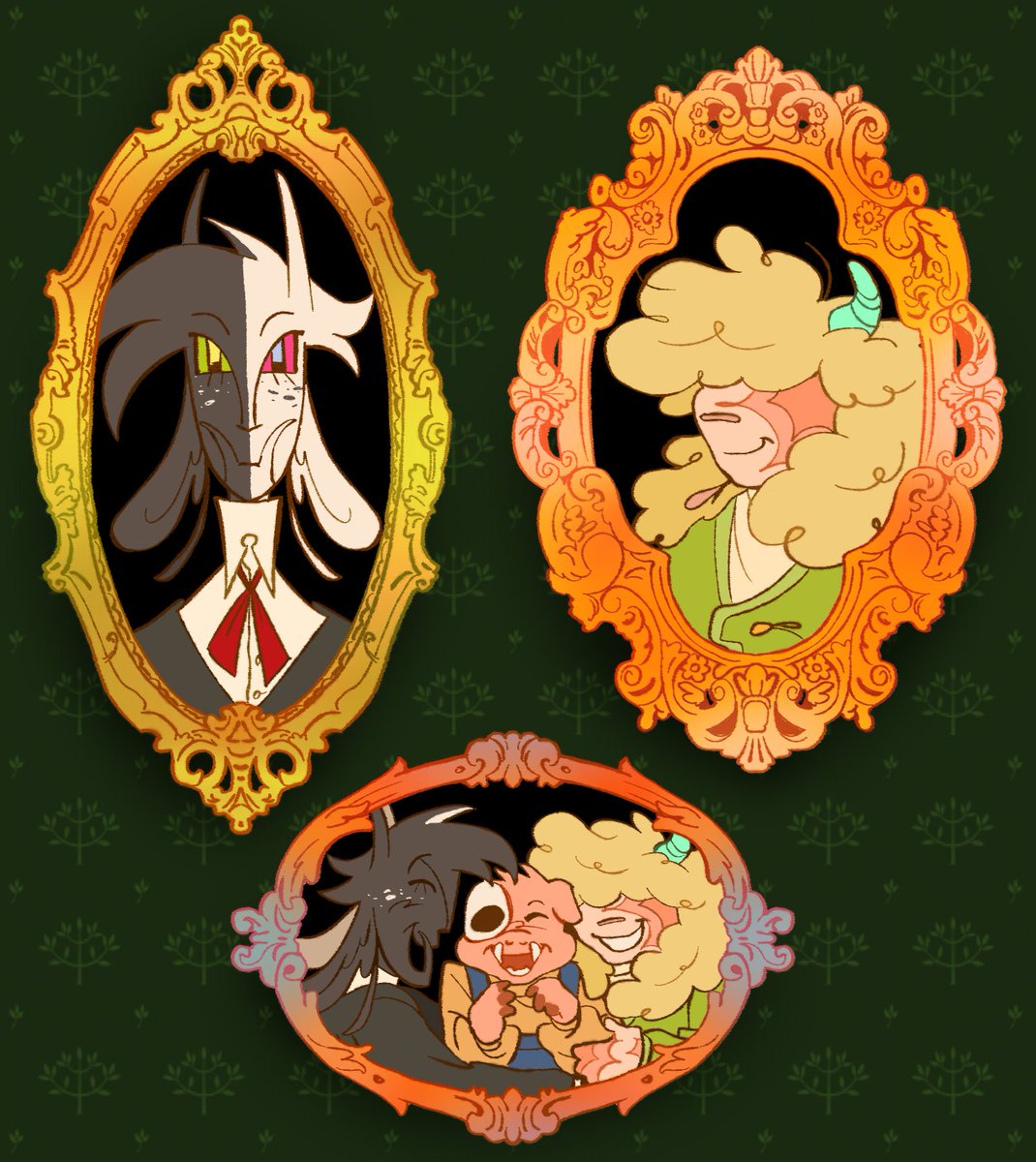 Gallery wall #beeduo #dsmpfanart