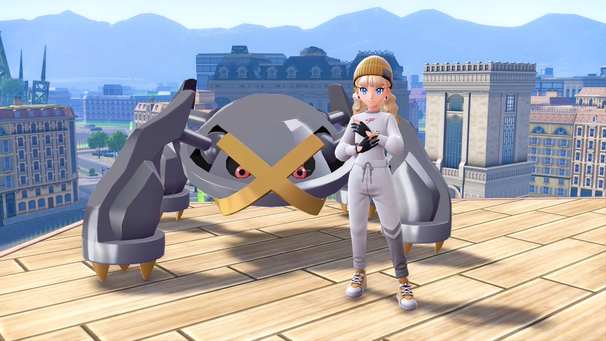 MagicMakesKate's tweet photo. OOTD with my Metagross in Pokemon Legends: Z-A 
.
.
.
#pokemon #pokemonlegendsza #nintendopartner #gengar #pokemonlegends #pokèmon #lumioseootd #nintendoofamerica 
 - Pokemon Legends Z-A - Shiny Pokemon - Lumiose City - Nintendo - Gaming - New Game - Mega Evolution - https://t.co/bR1uKx84Nr
