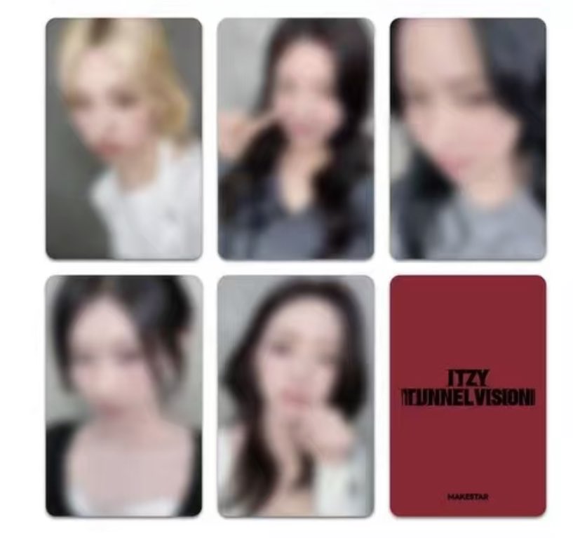 itzy TUNNELVISION makestar ラキドロトレカ5枚セットC SPAGHETTI BDM