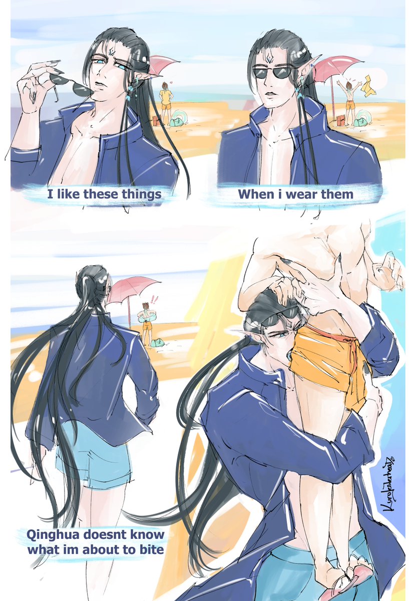 KuroJesterheaD's tweet image. Never posted this but now is canon too!!!!

I LOVE THIS FANDOM
#moshang #moxiang