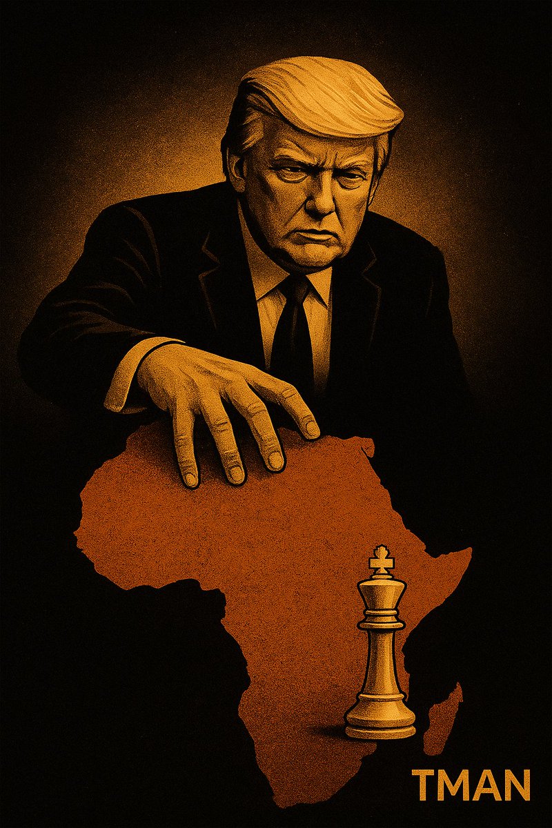 Tmannmeta's tweet photo. “Trump’s statement ain’t just talk — it’s a power play. 🇺🇸 The U.S. tryna re-establish dominance in Africa, but the game’s changed. New players, new alliances, new mindset. Africa ain’t the same board no more. ♟️ #TmanTalks. @DoskyMetaXX @ValTheRaider https://t.co/FkKQDc4tqD
