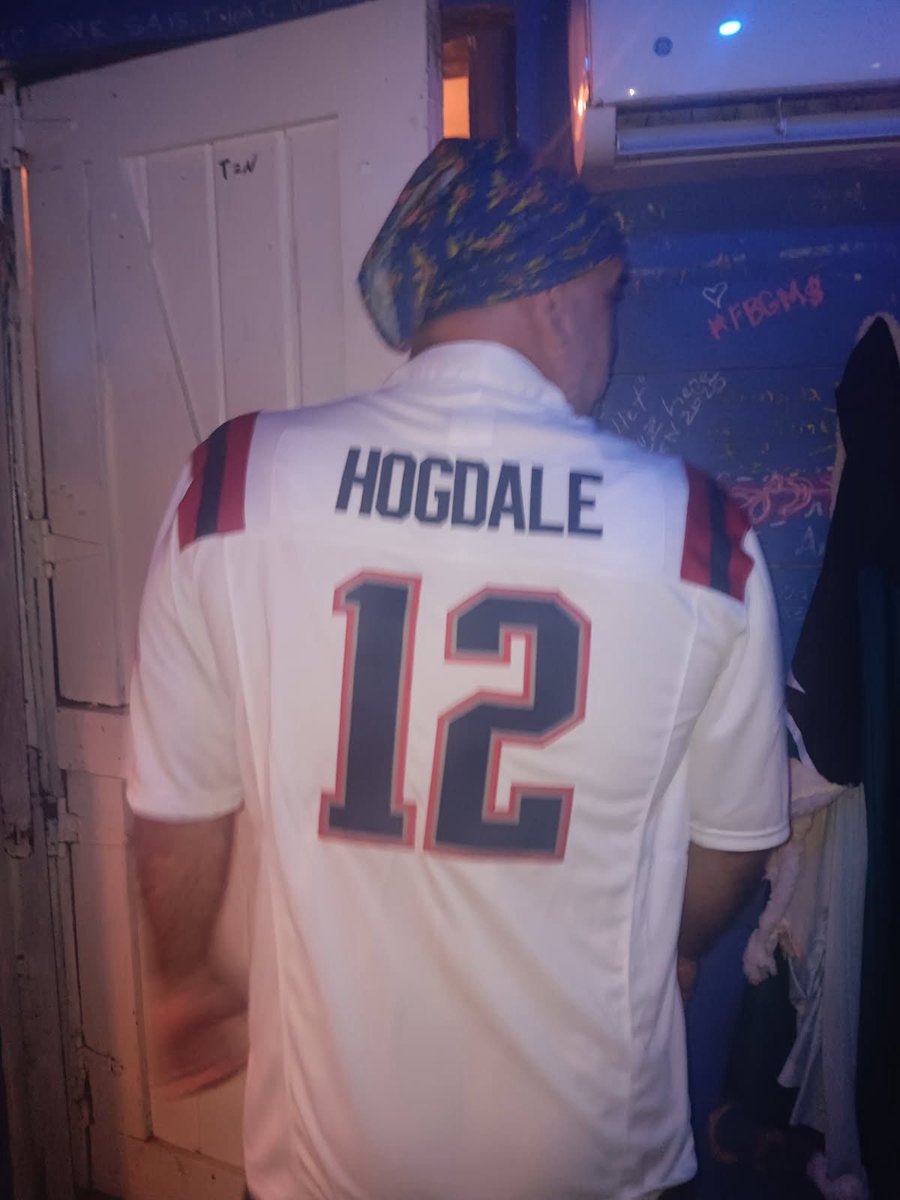 the_matt_mooney's tweet photo. The @UpstairsBarUSVI loves some @Hogdale_ …word has it, Big Pete already ordered a blue one too @barstoolsports #Usvi #stjohn @andrew_bene https://t.co/o7raQKyAyb