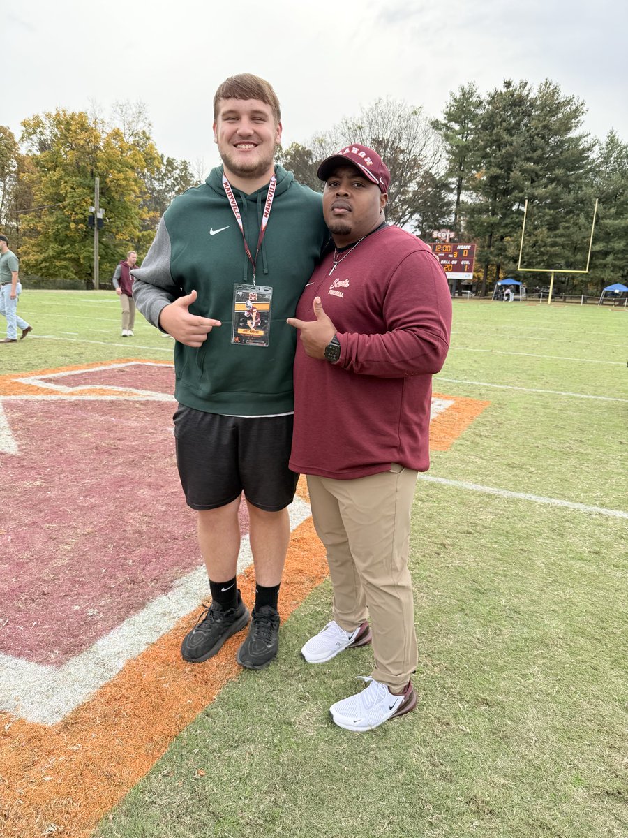 I had a great time <a href="/MCScotsFootball/">Maryville College Football</a> yesterday! Thankful for the opportunity! <a href="/ConnorPylkas_FB/">Connor Pylkas</a>  <a href="/CoachLongHill/">Albert Long-Hill M.Ed</a> <a href="/Coach_Mahoney54/">Don Mahoney</a> <a href="/webb_knoxFB/">Webb School Football</a> <a href="/CSmithScout/">Chris Smith</a>