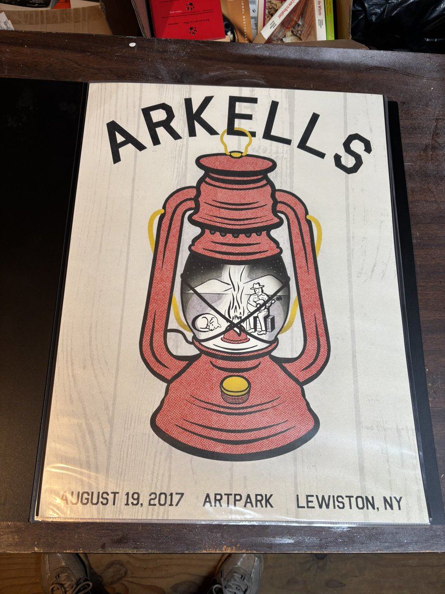 Showing my daughter posters I still needed to frame and came across this classic <a href="/arkellsmusic/">ARKELLS</a>