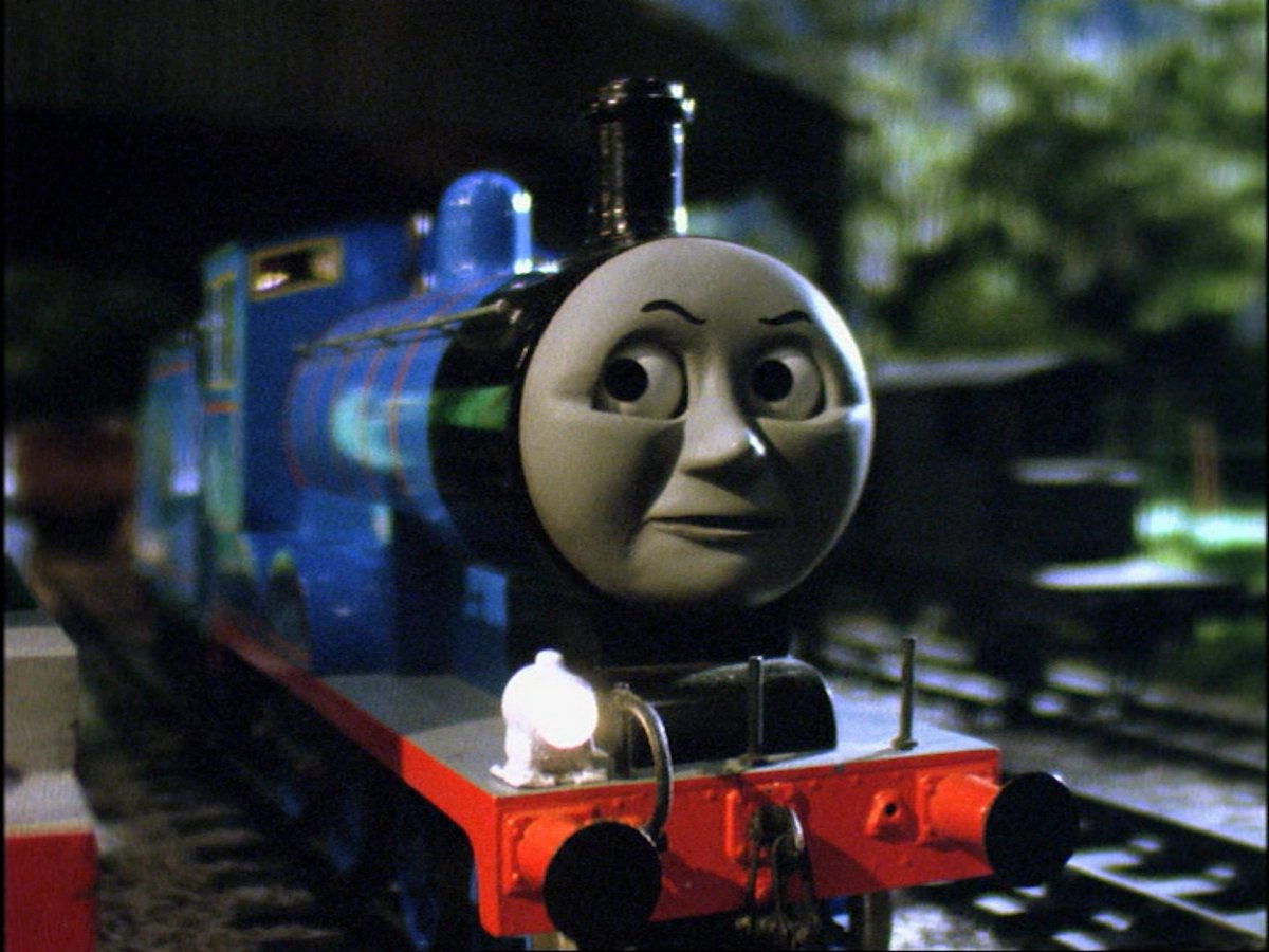 I just realized something.

Edward's greater presence in the S5 scripts, David Mitton writing an Edward episode in S6, and Edward's absence in TATMR, even in earlier drafts...

It makes me think David Mitton and Britt Allcroft had opposite views when it comes to using Edward.