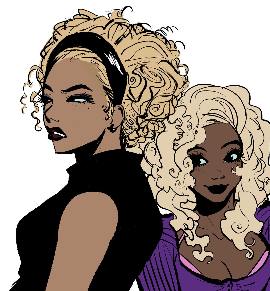 trying one of them honey blonde lalondes