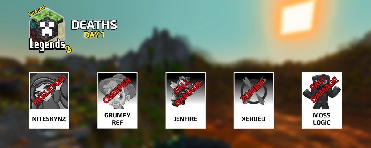 Day 1 finished 5 Legends down in Season 3 😞