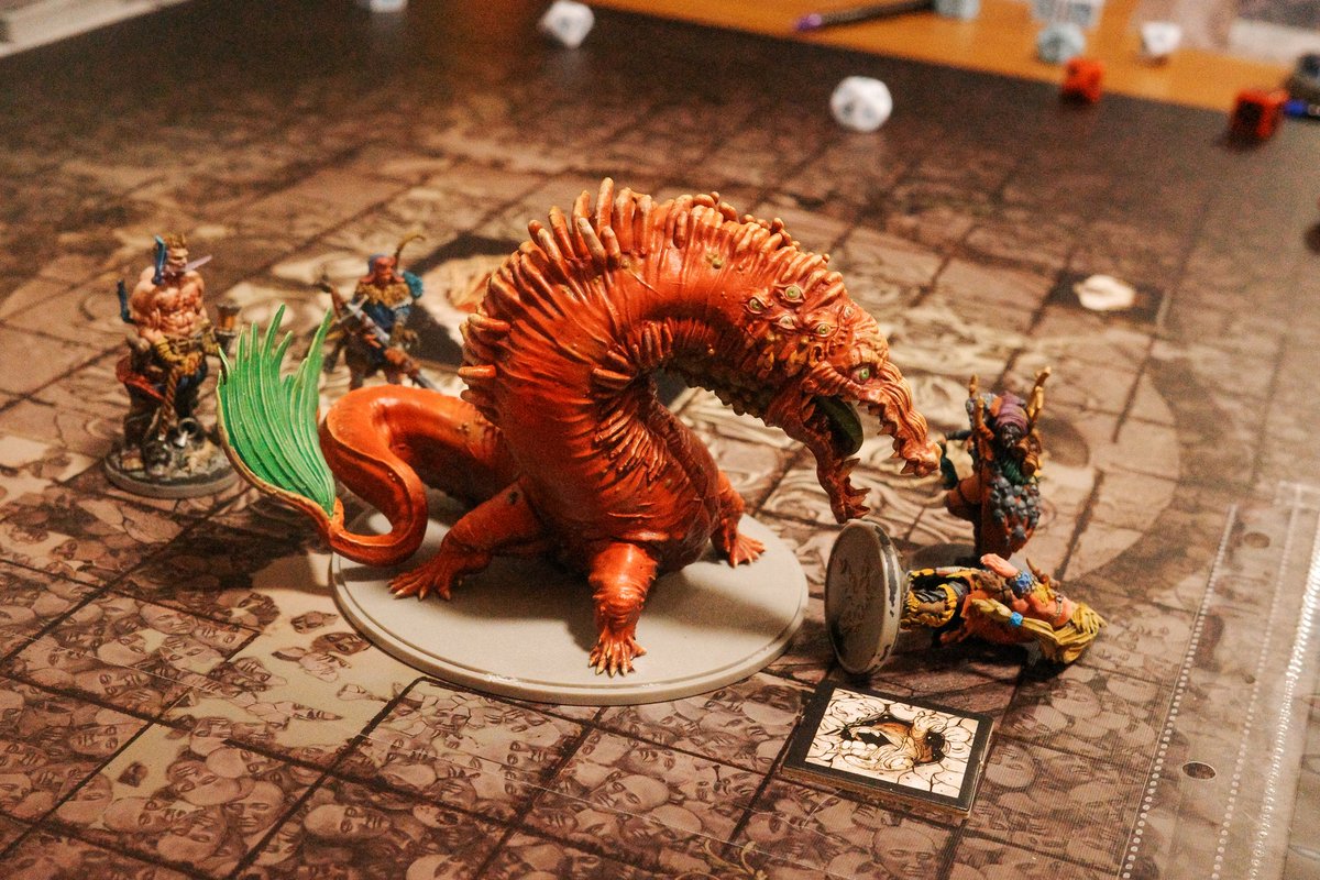 TheLibraryGamer's tweet image. More Kingdom Death: Monster today.