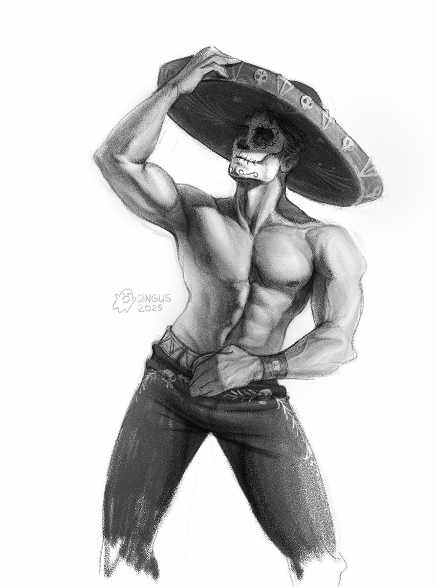 Couldn’t miss an opportunity to do the Día de Muertos Jayce😌 #jaycetalis