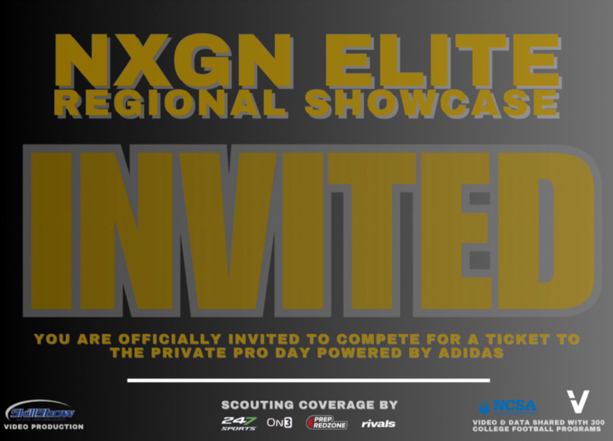 brylansinjae's tweet photo. Excited to announce I’ll be attending NXGN Elite Regional Showcase in 2026. Looking forward to developing my game and competing with some of the best. The grind never stops!

#NXGN #ClassOf2029 #Quarterback #TrustTheProcess #FootballShowcase #Athlete #KeepGrinding  @fitnesskingWash @iamkamronevans @DamianDevon @QBHitList @LAvsAllYall @PrepRedzoneLA @TomLoy247 @RecruitLouisian @MikeCoppage1 @ChadSimmons_ @JeritRoser @SWiltfong_ @adamgorney @MikeRoach247 @ArmedDangerQBS @samspiegs @JacobColtson @NxgnCamps